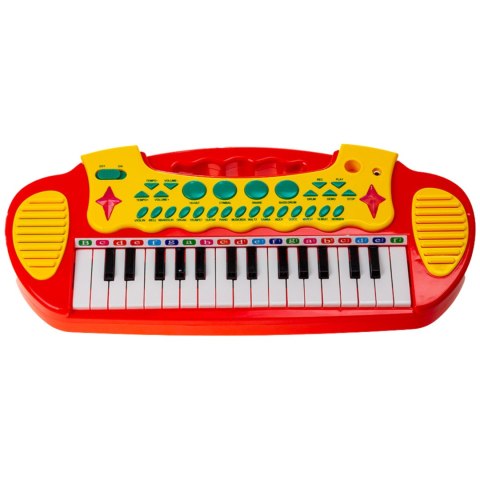 Elektroniczne Organki Klawisze Pianino Keyboard Mikrofon Stołek Melodie