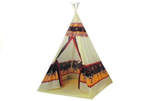 NAMIOT DOMEK INDIAŃSKI DLA DZIECI TIPI WIGWAM 155CM ZESTAW 60 PIŁEK