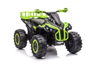 QUAD NA AKUMULATOR GTS1199 DLA DZIECI 3-5 LAT PILOT LED KOŁA EVA SKÓRA MP3