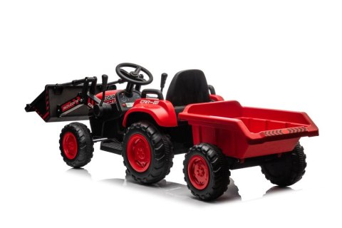 TRAKTOR NA AKUMULATOR BW-X002A Z ŁYŻKĄ I PRZYCZEPĄ DLA DZIECKA PILOT LED SKÓRA MP3 TRAKTOR NA AKUMULATOR BW-X002A Z ŁYŻKĄ I PRZYCZEPĄ DLA DZIECKA PILOT LED SKÓRA MP3