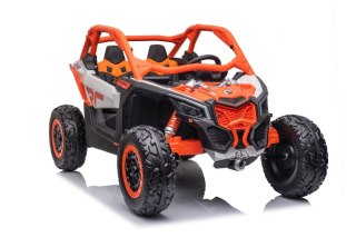 AUTO NA AKUMULATOR BUGGY DLA 2 DZIECI CAN-AM RS 2X240W PILOT SKÓRA LED EVA