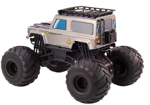 DUŻE AUTO ZDALNIE STEROWANE SUV MONSTER 1:6 10KM/H AUTO RC DŹWIĘKI PILOT 2.4G