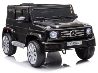 SAMOCHÓD NA AKUMULATOR DLA DZIECKA AUTO MERCEDES G500 LED PILOT EVA SKÓRA