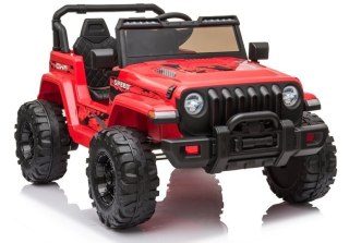 AUTO NA AKUMULATOR CH9956 JEEP DŻIP DLA DZIECKA PILOT SKÓRA EVA LED RADIO BLUETOOTH