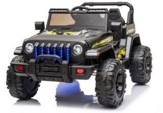 AUTO NA AKUMULATOR CH9956 JEEP DŻIP DLA DZIECKA PILOT SKÓRA EVA LED RADIO BLUETOOTH