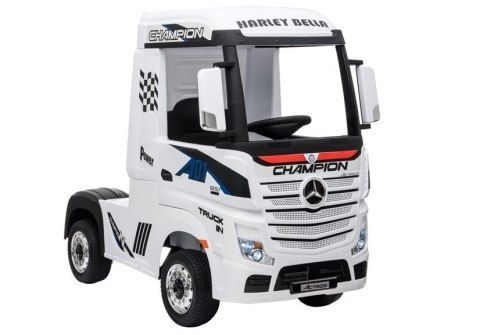 AUTO NA AKUMUALTOR DLA DZIECKA CIĘŻARÓWKA MERCEDES ACTROS 4X4 PILOT SKÓRA EVA LED MP3 AUTO NA AKUMUALTOR DLA DZIECKA CIĘŻARÓWKA MERCEDES ACTROS 4X4 PILOT SKÓRA EVA LED MP3