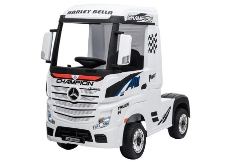 AUTO NA AKUMUALTOR DLA DZIECKA CIĘŻARÓWKA MERCEDES ACTROS 4X4 PILOT SKÓRA EVA LED MP3 AUTO NA AKUMUALTOR DLA DZIECKA CIĘŻARÓWKA MERCEDES ACTROS 4X4 PILOT SKÓRA EVA LED MP3