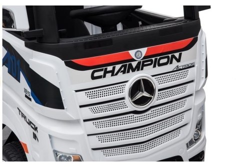 AUTO NA AKUMUALTOR DLA DZIECKA CIĘŻARÓWKA MERCEDES ACTROS 4X4 PILOT SKÓRA EVA LED MP3 AUTO NA AKUMUALTOR DLA DZIECKA CIĘŻARÓWKA MERCEDES ACTROS 4X4 PILOT SKÓRA EVA LED MP3