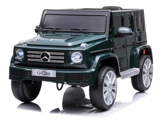 SAMOCHÓD NA AKUMULATOR DLA DZIECKA AUTO MERCEDES G500 LED PILOT EVA SKÓRA