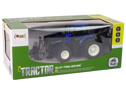 TRAKTOR ZDALNIE STEROWANY RC 1:24 Z CHWYTAKIEM GUMOWE KOŁA PILOT 2.4 AKUMULATOR