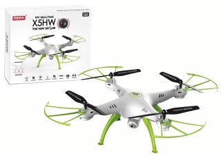 DRON ZDALNIE STEROWANY SYMA X5HW KAMERA ZASIĘG 50M PILOT 2.4G OBRÓT 360