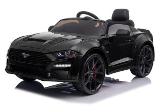 AUTO NA AKUMULATOR DLA DZIECKA FORD MUSTANG GT DRIFT SX2038 2X200W LED PILOT SKÓRA MP3