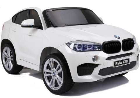 AUTO NA AKUMULATOR DLA DZIECKA BMW X6M 2X120W EVA PILOT SKÓRA MP3 LED