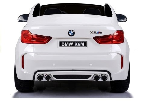 AUTO NA AKUMULATOR DLA DZIECKA BMW X6M 2X120W EVA PILOT SKÓRA MP3 LED