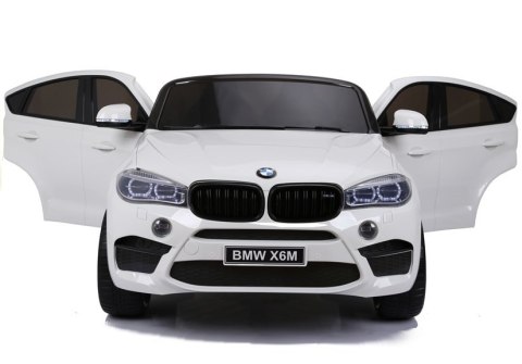 AUTO NA AKUMULATOR DLA DZIECKA BMW X6M 2X120W EVA PILOT SKÓRA MP3 LED