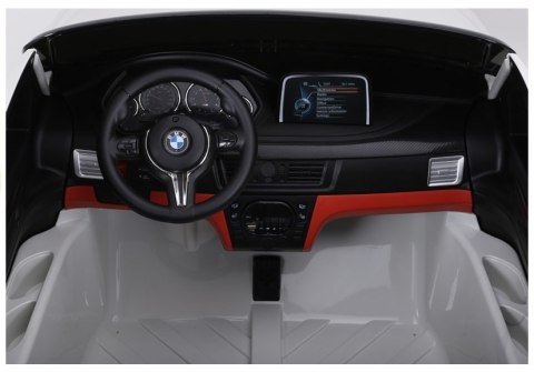 AUTO NA AKUMULATOR DLA DZIECKA BMW X6M 2X120W EVA PILOT SKÓRA MP3 LED