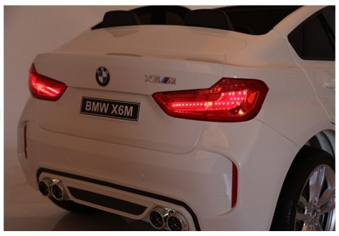 AUTO NA AKUMULATOR DLA DZIECKA BMW X6M 2X120W EVA PILOT SKÓRA MP3 LED