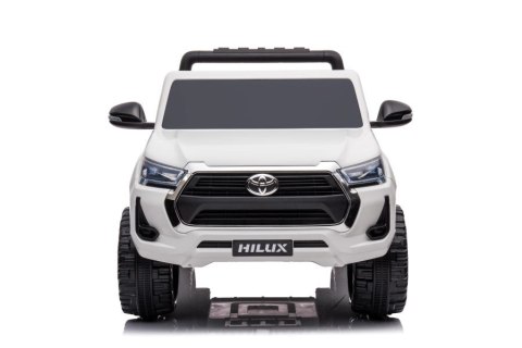 AUTO NA AKUMULATOR DLA DZIECKA TOYOTA HILUX DK-HL860 4X4 PILOT SKÓRA EVA LED RADIO MP3