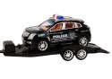 Auto Pickup Policyjne Z Lawetą Naczepą Auto Terenowe Zestaw Policja