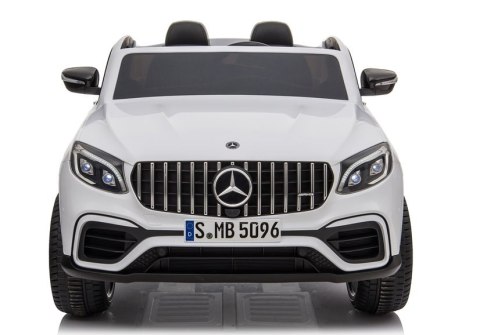 AUTO NA AKUMULATOR DLA 2 DZIECI MERCEDES GLC 63S 4X4 EVA LED SKÓRA PILOT 2.4G AUTO NA AKUMULATOR DLA 2 DZIECI MERCEDES GLC 63S 4X4 EVA LED SKÓRA PILOT 2.4G