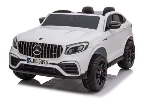 AUTO NA AKUMULATOR DLA 2 DZIECI MERCEDES GLC 63S 4X4 EVA LED SKÓRA PILOT 2.4G AUTO NA AKUMULATOR DLA 2 DZIECI MERCEDES GLC 63S 4X4 EVA LED SKÓRA PILOT 2.4G