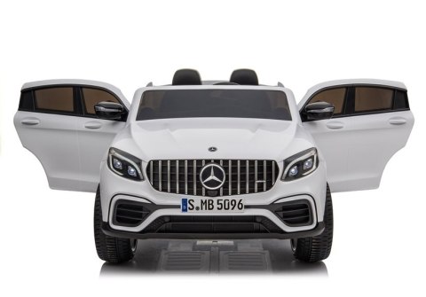 AUTO NA AKUMULATOR DLA 2 DZIECI MERCEDES GLC 63S 4X4 EVA LED SKÓRA PILOT 2.4G AUTO NA AKUMULATOR DLA 2 DZIECI MERCEDES GLC 63S 4X4 EVA LED SKÓRA PILOT 2.4G