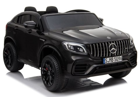 AUTO NA AKUMULATOR DLA 2 DZIECI MERCEDES GLC 63S 4X4 EVA LED SKÓRA PILOT 2.4G