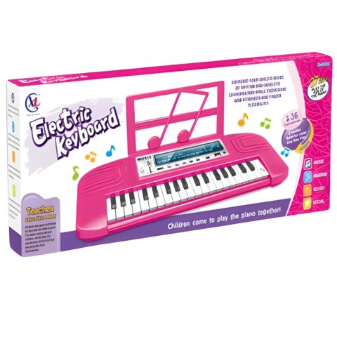 ELEKTRYCZNE ORGANKI PIANINKO KEYBOARD ZESTAW MUZYCZNY INSTRUMENT DLA DZIECI