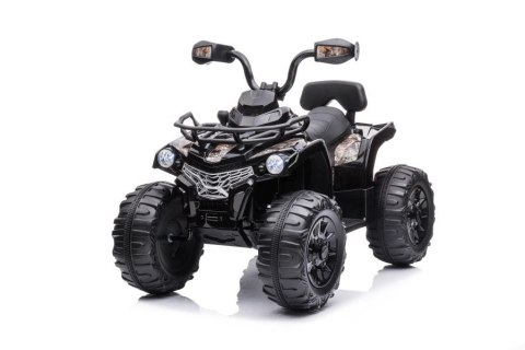 QUAD NA AKUMUALTOR DLA DZIECKA 3-6 LAT MADMAN JS009 SKÓRA EVA AMORTYZATORY MP3 LED