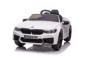 AUTO NA AKUMULATOR DLA DZIECKA BMW M5 DRIFT SKÓRA LED EVA PILOT MP3 USB