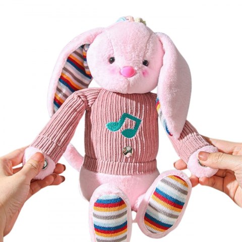 WOOPIE BABY Interaktywny Króliczek Przytulanka z Dźwiękiem i Światłem WOOPIE BABY Interaktywny Króliczek Przytulanka z Dźwiękiem i Światłem