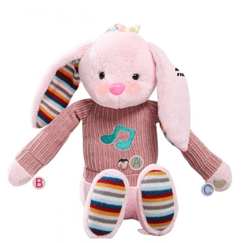 WOOPIE BABY Interaktywny Króliczek Przytulanka z Dźwiękiem i Światłem WOOPIE BABY Interaktywny Króliczek Przytulanka z Dźwiękiem i Światłem