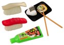 Zestaw Zabawkowy Do Sushi Akcesoria Krewetki Dla Dzieci 24 ele.