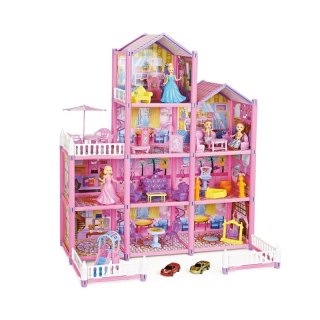 Mega Willa Domek dla Lalek LOVELY HOUSE 194 el.