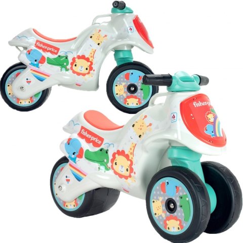 INJUSA Jeździk Trzykołowy Fisher-Price dla Dzieci Kolorowy