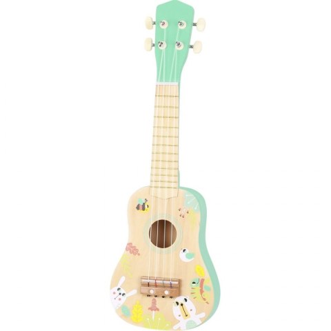 TOOKY TOY Drewniane Ukulele Gitara dla Dzieci 3+