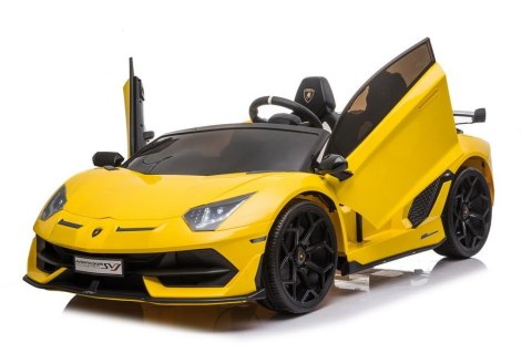 AUTO NA AKUMULATOR DLA 2 DZIECI LAMBORGHINI AVENTADOR DRIFT 15KM/H 2X200W PILOT LED EVA SKÓRA MP3 AUTO NA AKUMULATOR DLA 2 DZIECI LAMBORGHINI AVENTADOR DRIFT 15KM/H 2X200W PILOT LED EVA SKÓRA MP3