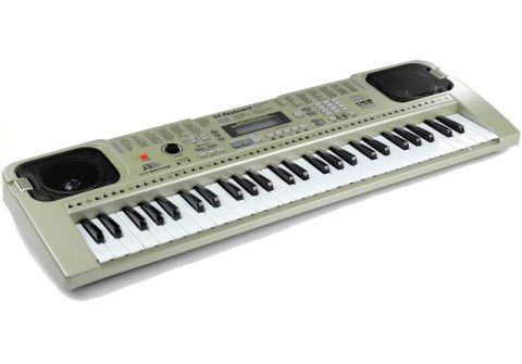 KEYBOARD ORGANY PIANINO MQ807 DLA DZIECKA USB MIKROFON 2 GŁOŚNIKI ZASILACZ