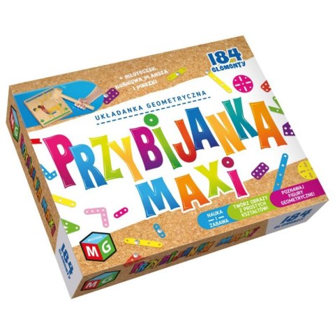 PRZYBIJANKA MAXI ZESTAW EDUKACYJNY TWORZENIE OBRAZKÓW