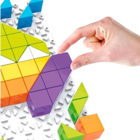 Gra Logiczna Układanka Karty Montessori Tangram Puzzle Klocki Mozaika 128