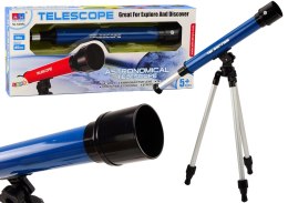 Teleskop Edukacyjny Statyw Powiększenie 30x Niebieski