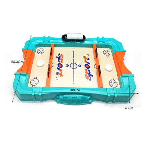 GRA ZRĘCZNOŚCIOWA ICE HOCKEY STOŁOWA HOKEJ NA LODZIE BOISKO DLA 2 GRACZY