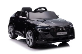 AUTO NA AKUMULATOR DLA DZIECKA AUDI E-TRON 4X4 LED EVA RADIO MP3 SKÓRA