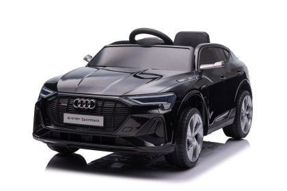 AUTO NA AKUMULATOR DLA DZIECKA AUDI E-TRON 4X4 LED EVA RADIO MP3 SKÓRA