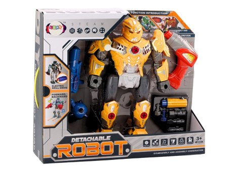 ROBOT DO SKRĘCANIA ZESTAW KONSTRUKCYJNY BROŃ WKRĘTARKA ŚWIATŁA DŹWIĘK