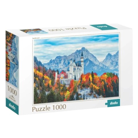 PUZZLE ZAMEK NEUSCHWANSTEIN 1000 ELEMENTÓW DO UŁOŻENIA DLA CAŁEJ RODZINY