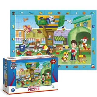 Puzzle obserwacyjne Paw Psi Patrol Zestaw Do Układania Układanka 50 Element