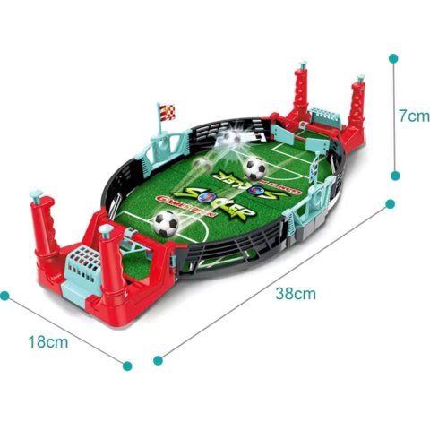 Gra Zręcznościowa Mini Stół Do Piłkarzyków Piłka Nożna Gra Rodzinna Zestaw