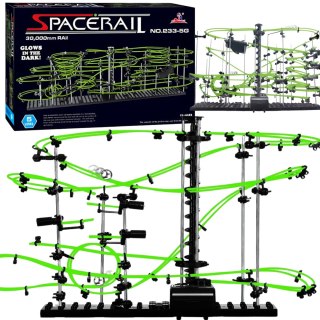 Zestaw Kosmiczny Tor Kulkowy Kulodrom Winda Puzzle Klocki 3D Montessori XXL