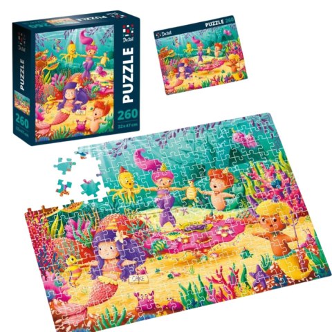 Puzzle Koralowe Przyjecie 260 el. dla dzieci